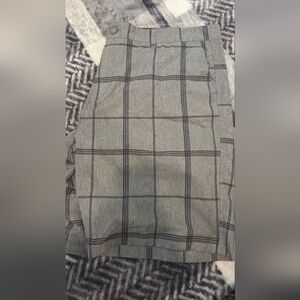 OP Gray Checkered Shorts